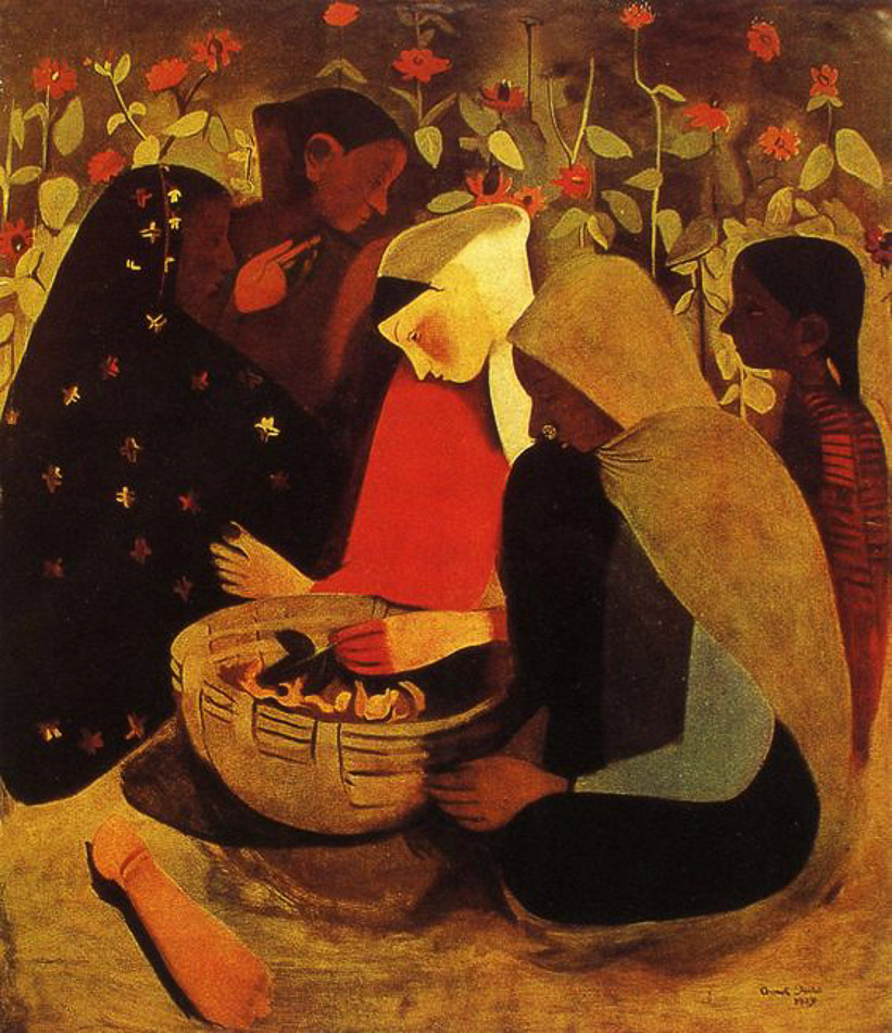 Amrita Sher-Gil (India), Resting, 1939