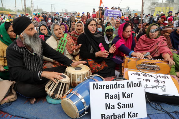 Największy strajk w historii Indii