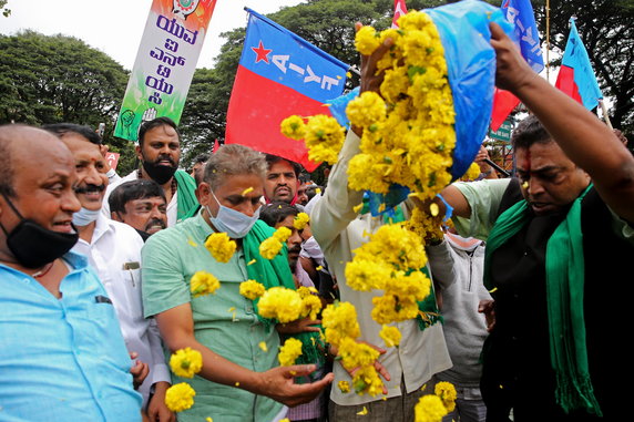 Największy strajk w historii Indii