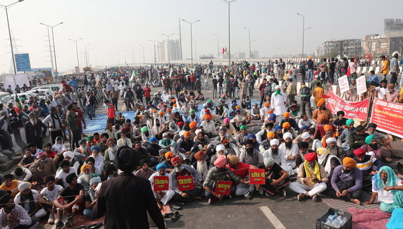 Największy strajk w historii Indii