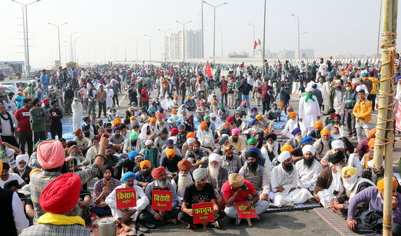 Największy strajk w historii Indii