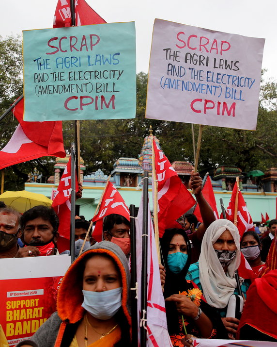 Największy strajk w historii Indii