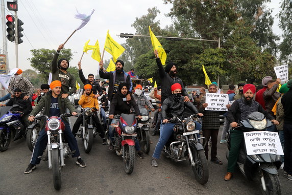 Największy strajk w historii Indii