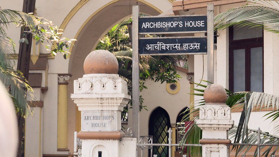 The Archbishop's house in Mumbai